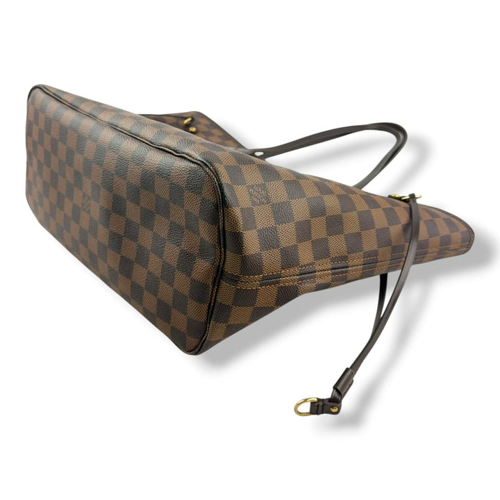 Louis Vuitton Brown Damier Neverfull MM Handbag - Lux Central