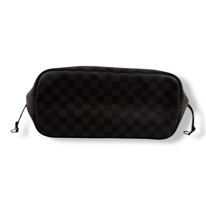 Louis Vuitton Brown Damier Neverfull MM Handbag - Lux Central