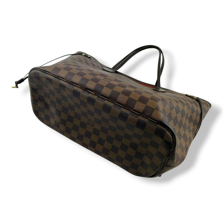 Louis Vuitton Brown Damier Neverfull MM Handbag - Lux Central