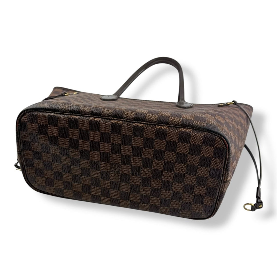 Louis Vuitton Brown Damier Neverfull MM Handbag - Lux Central