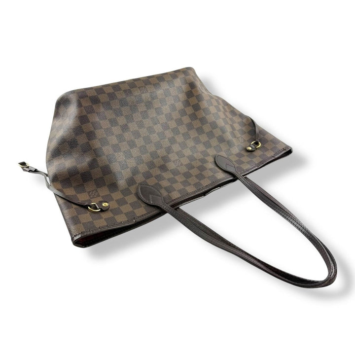 Louis Vuitton Brown Damier Neverfull MM Handbag - Lux Central