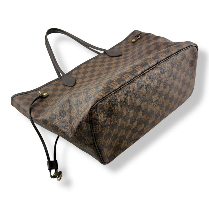 Louis Vuitton Brown Damier Neverfull MM Handbag - Lux Central