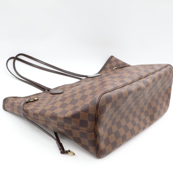 Louis Vuitton Brown Damier Neverfull MM Handbag - Lux Central