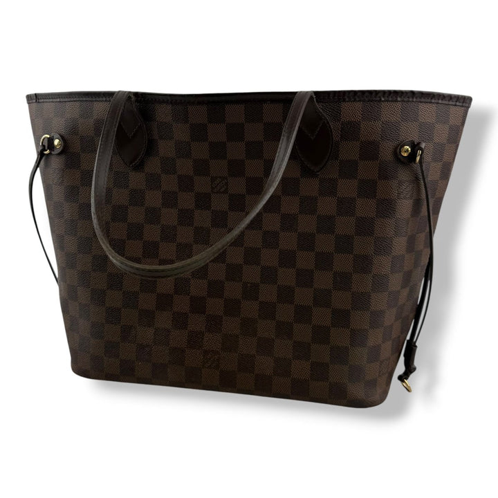 Louis Vuitton Brown Damier Neverfull MM Handbag - Lux Central