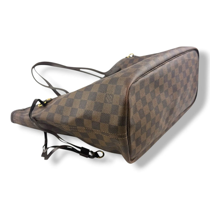 Louis Vuitton Brown Damier Neverfull MM Handbag - Lux Central