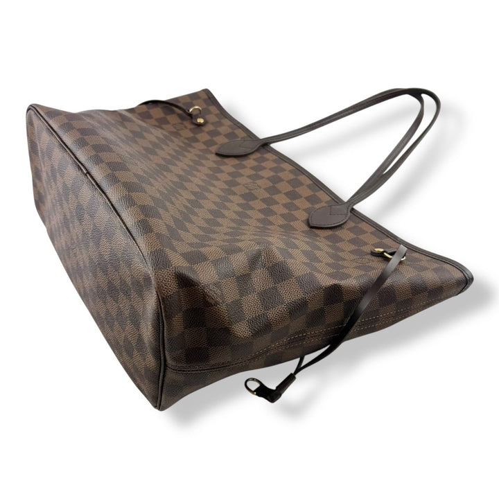 Louis Vuitton Brown Damier Neverfull MM Handbag - Lux Central