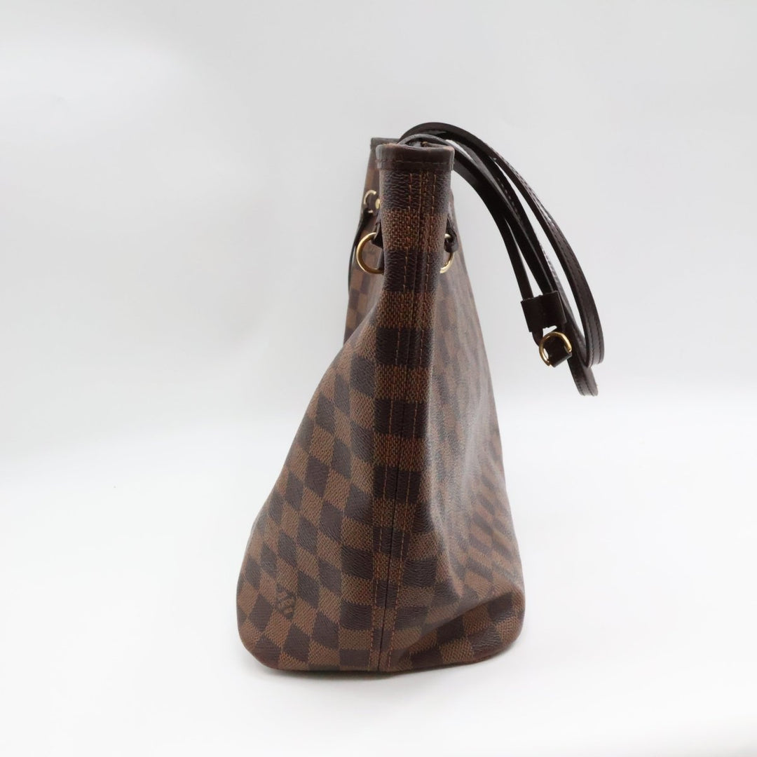 Louis Vuitton Brown Damier Neverfull MM Handbag - Lux Central