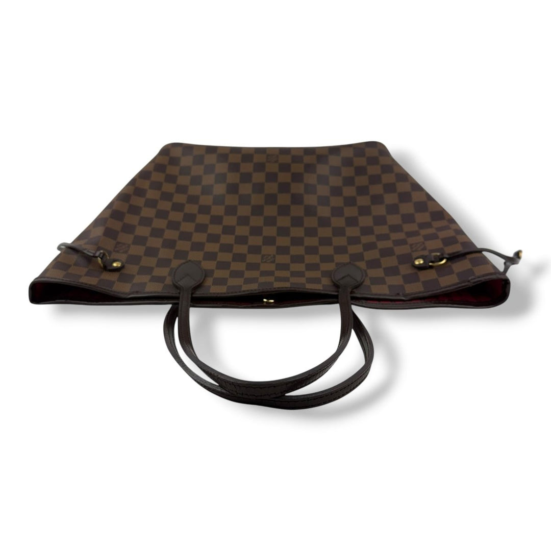 Louis Vuitton Brown Damier Neverfull MM Handbag - Lux Central