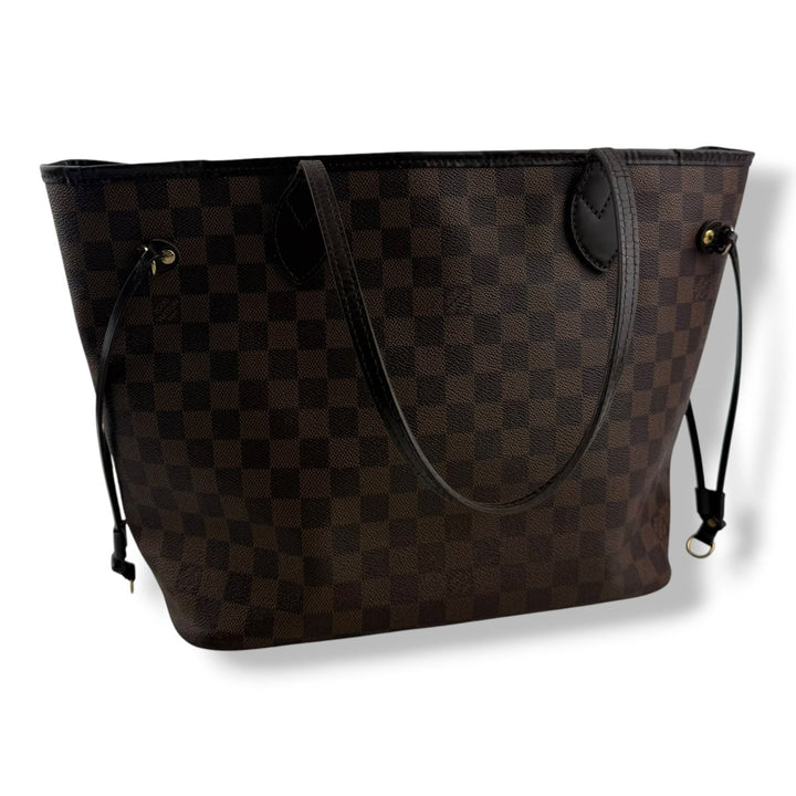 Louis Vuitton Brown Damier Neverfull MM Handbag - Lux Central