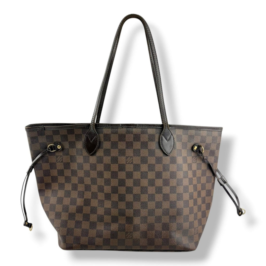Louis Vuitton Brown Damier Neverfull MM Handbag - Lux Central