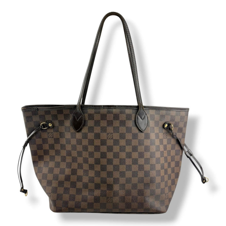 Louis Vuitton Brown Damier Neverfull MM Handbag - Lux Central