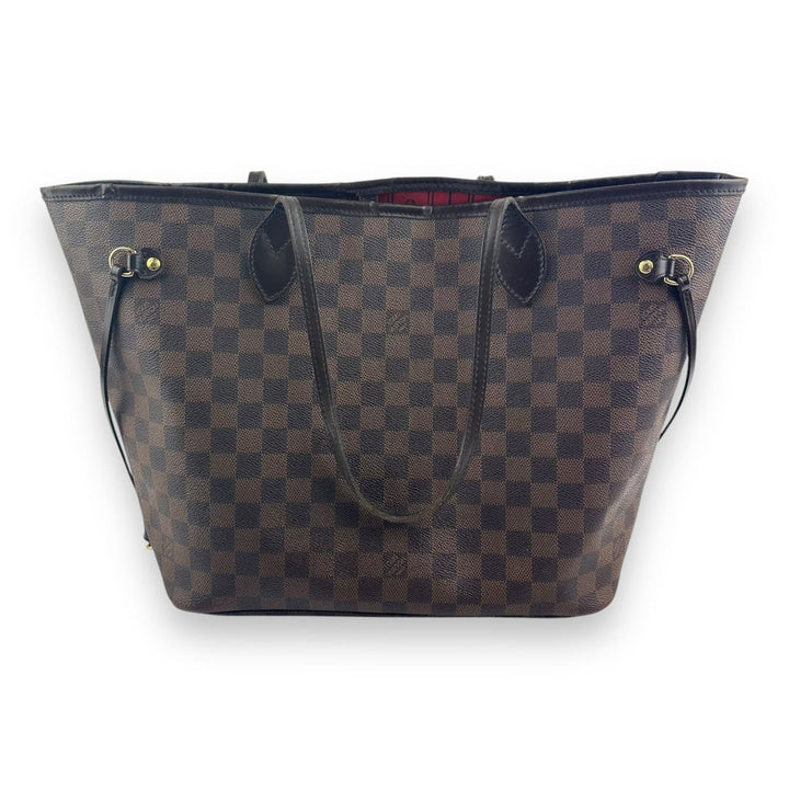 Louis Vuitton Brown Damier Neverfull MM Handbag - Lux Central