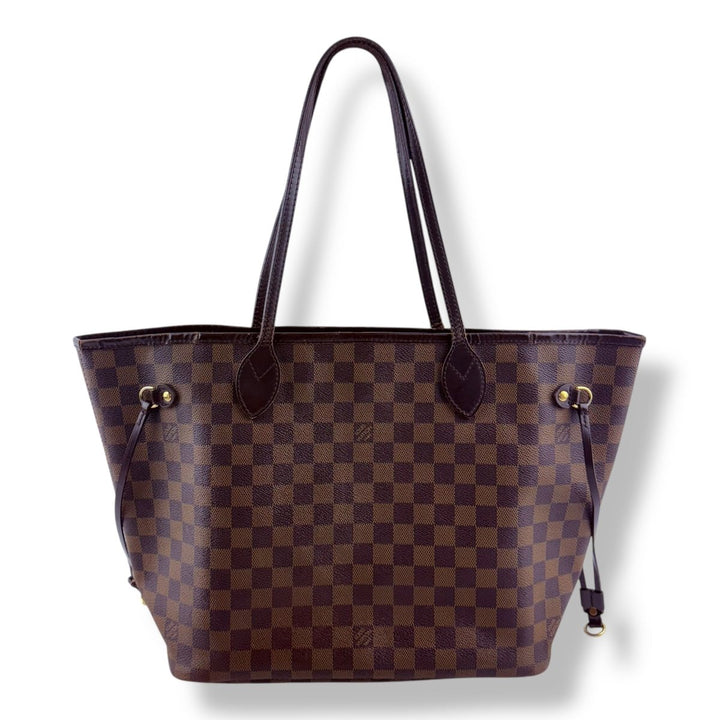 Louis Vuitton Brown Damier Neverfull MM Handbag - Lux Central