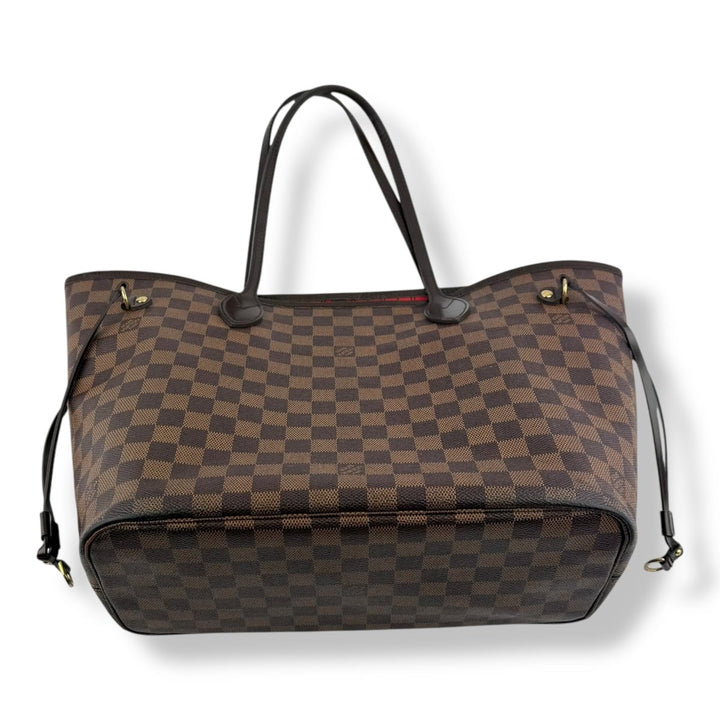 Louis Vuitton Brown Damier Neverfull MM Handbag - Lux Central