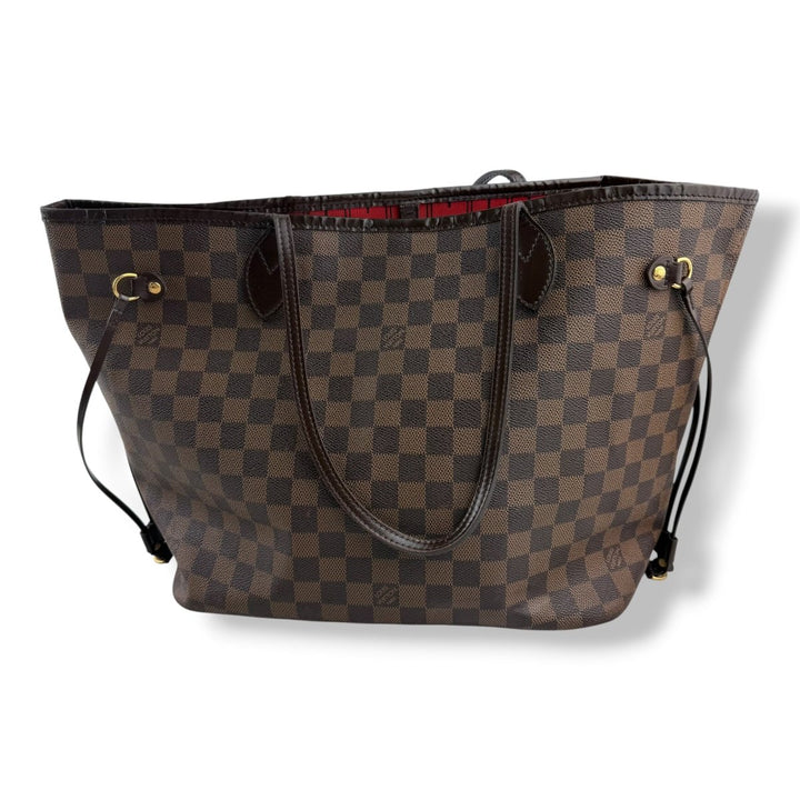 Louis Vuitton Brown Damier Neverfull MM Handbag - Lux Central