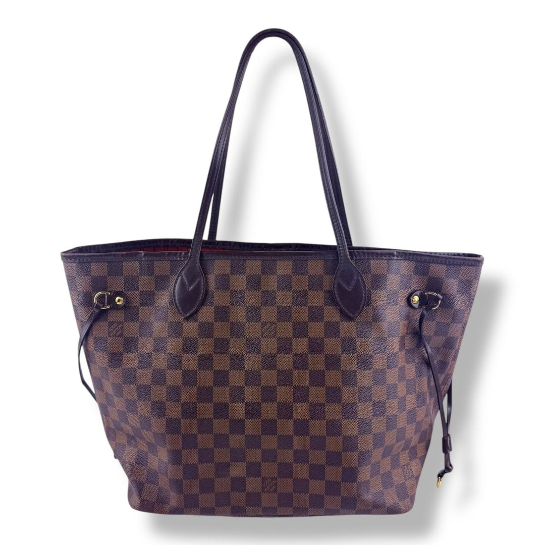 Louis Vuitton Brown Damier Neverfull MM Handbag - Lux Central