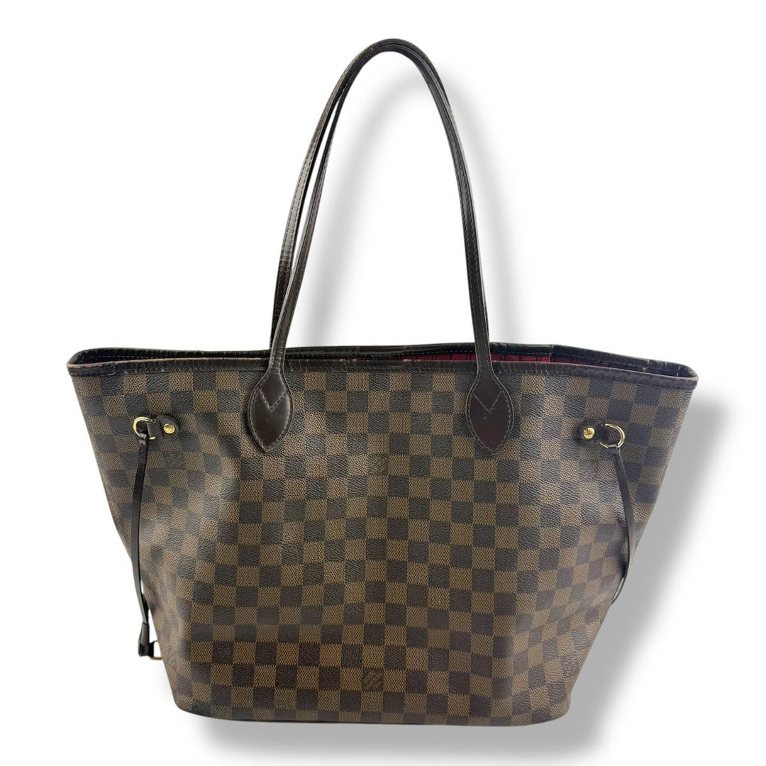 Louis Vuitton Brown Damier Neverfull MM Handbag - Lux Central