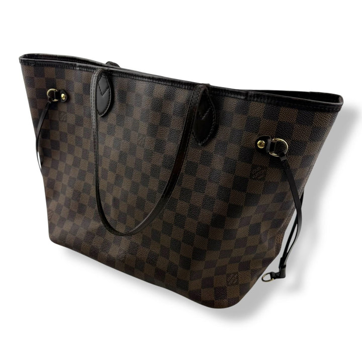 Louis Vuitton Brown Damier Neverfull MM Handbag - Lux Central