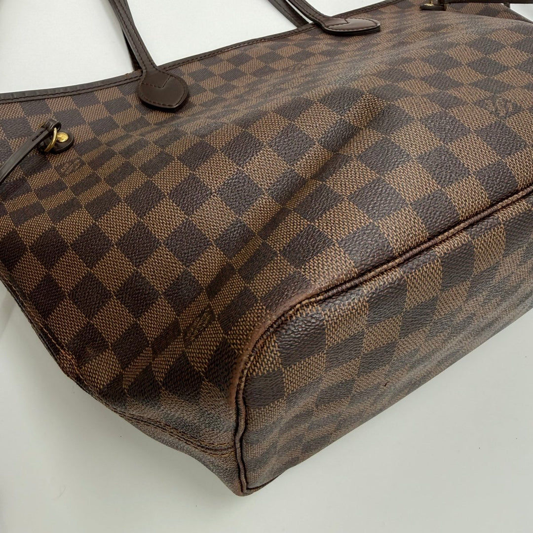 Louis Vuitton Brown Damier Neverfull MM Handbag - Lux Central