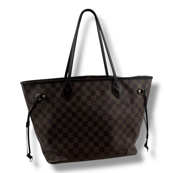 Louis Vuitton Brown Damier Neverfull MM Handbag - Lux Central