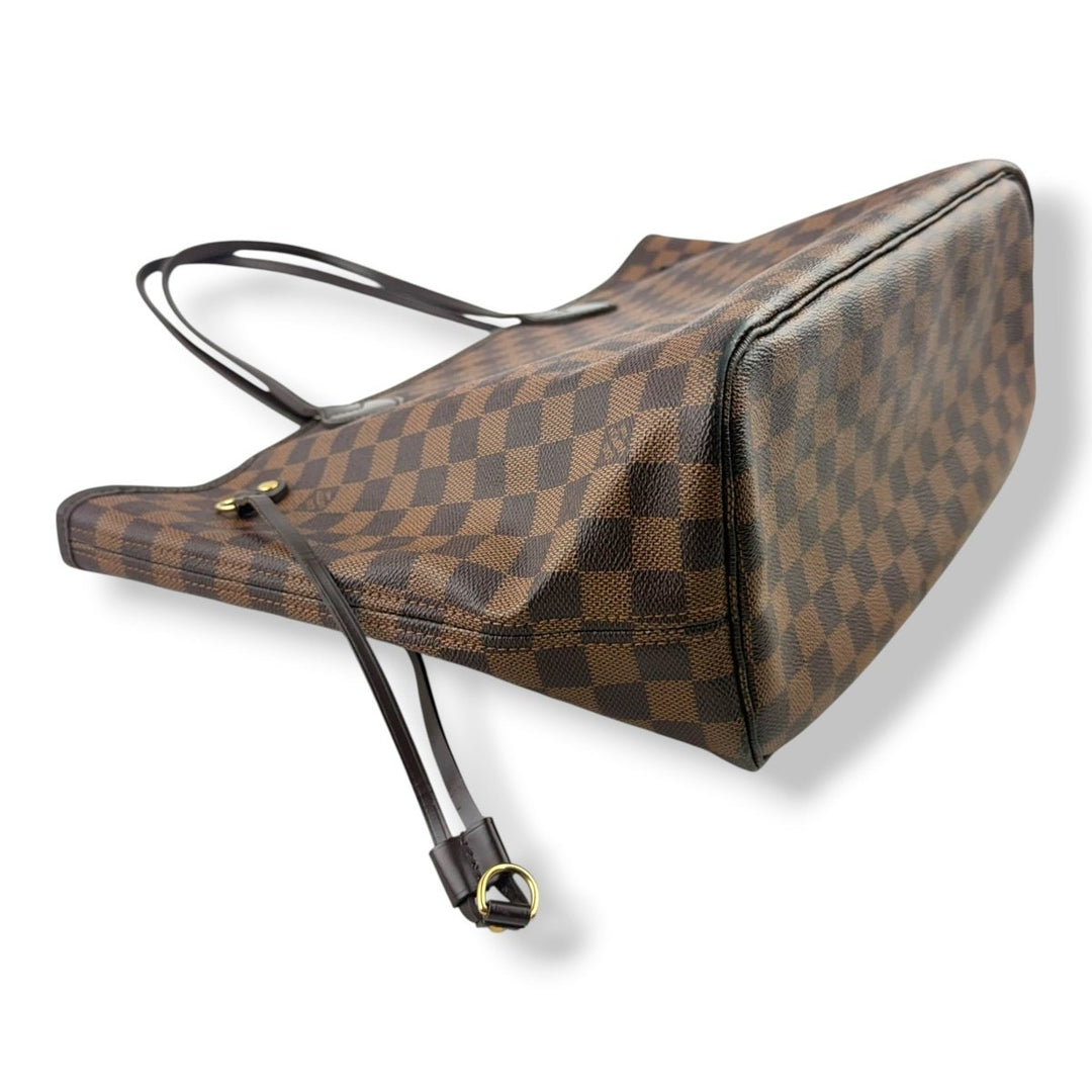 Louis Vuitton Brown Damier Neverfull MM Handbag - Lux Central
