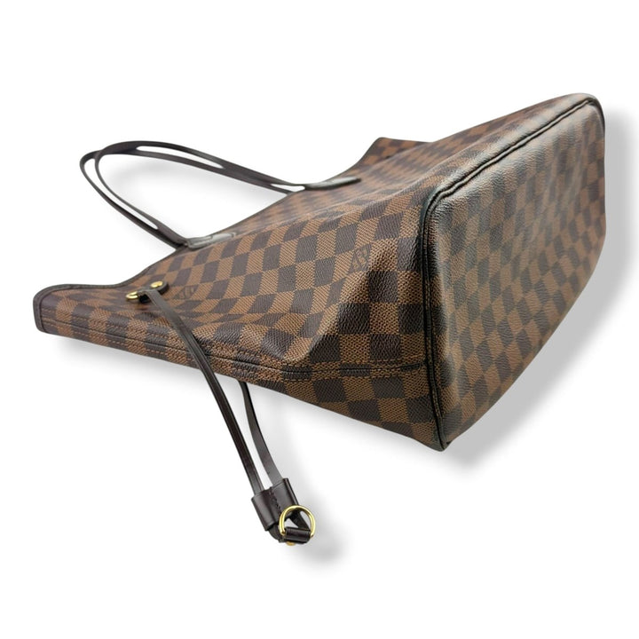 Louis Vuitton Brown Damier Neverfull MM Handbag - Lux Central