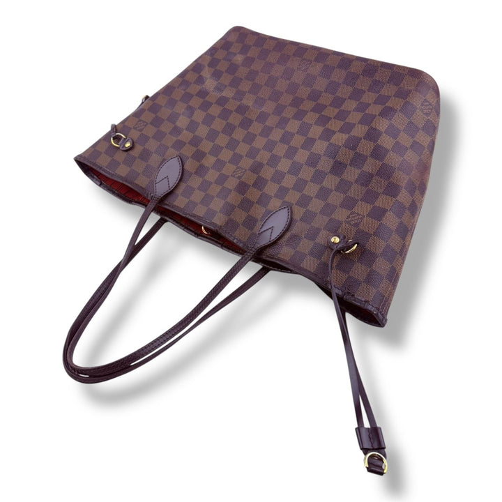 Louis Vuitton Brown Damier Neverfull MM Handbag - Lux Central