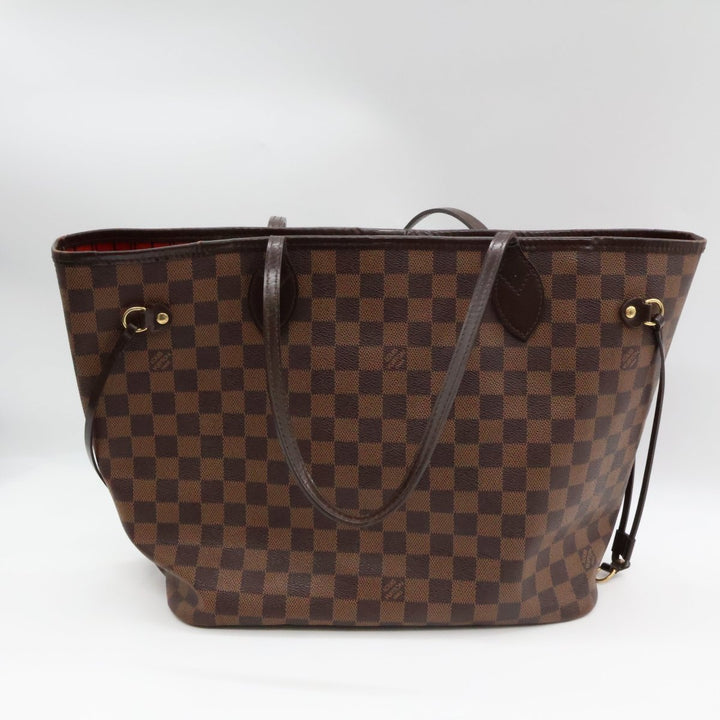 Louis Vuitton Brown Damier Neverfull MM Handbag - Lux Central