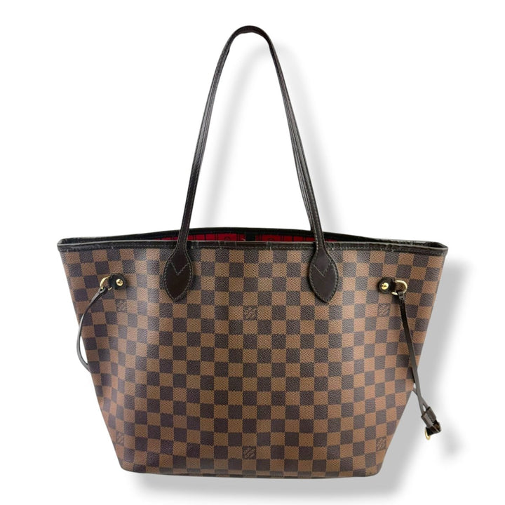 Louis Vuitton Brown Damier Neverfull MM Handbag - Lux Central
