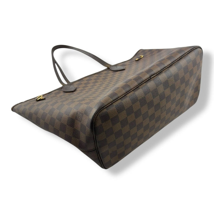 Louis Vuitton Brown Damier Neverfull MM Handbag - Lux Central