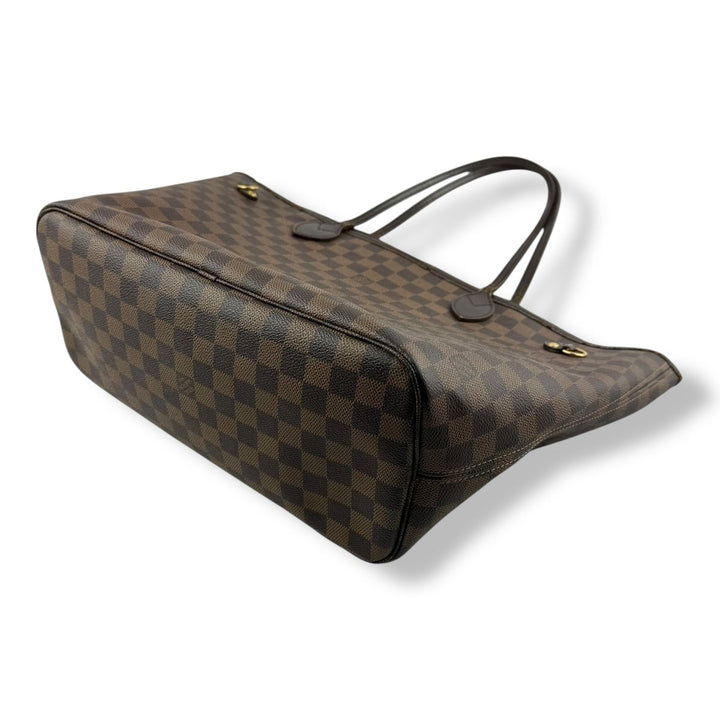 Louis Vuitton Brown Damier Neverfull MM Handbag - Lux Central
