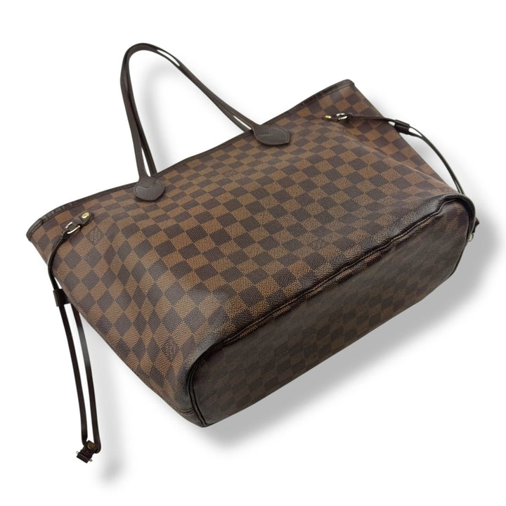 Louis Vuitton Brown Damier Neverfull MM Handbag - Lux Central