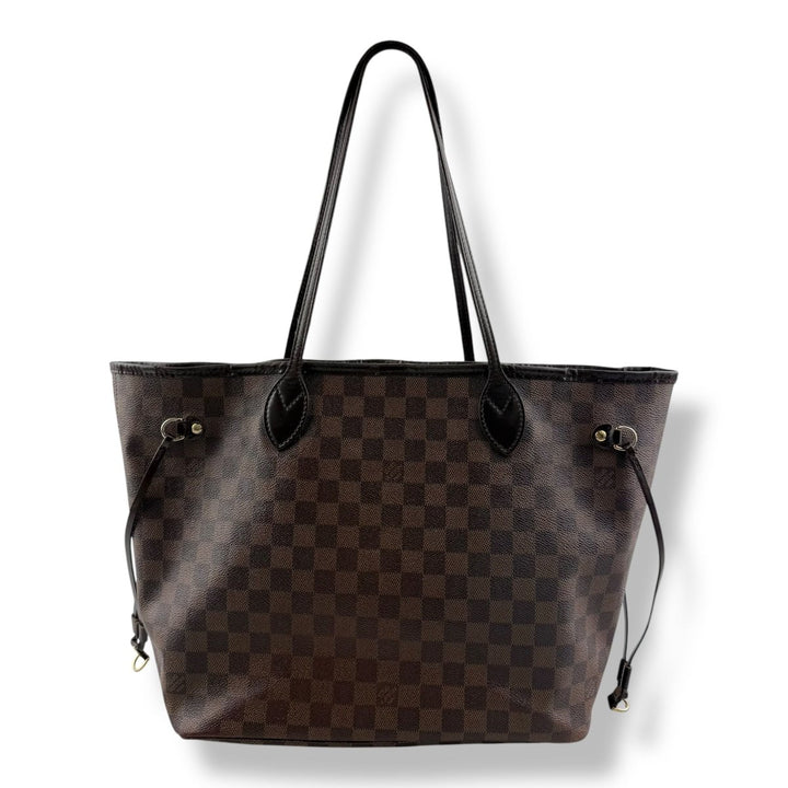 Louis Vuitton Brown Damier Neverfull MM Handbag - Lux Central