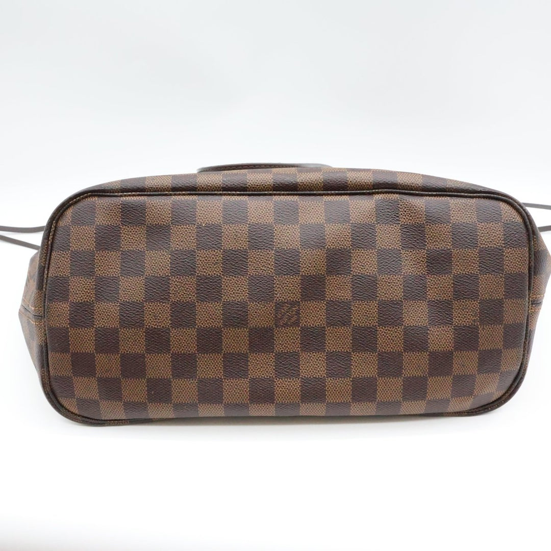 Louis Vuitton Brown Damier Neverfull MM Handbag - Lux Central