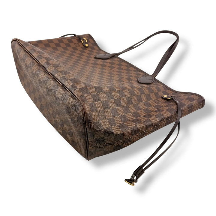 Louis Vuitton Brown Damier Neverfull MM Handbag - Lux Central