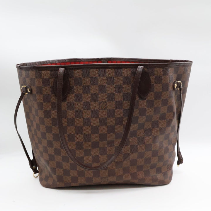 Louis Vuitton Brown Damier Neverfull MM Handbag - Lux Central