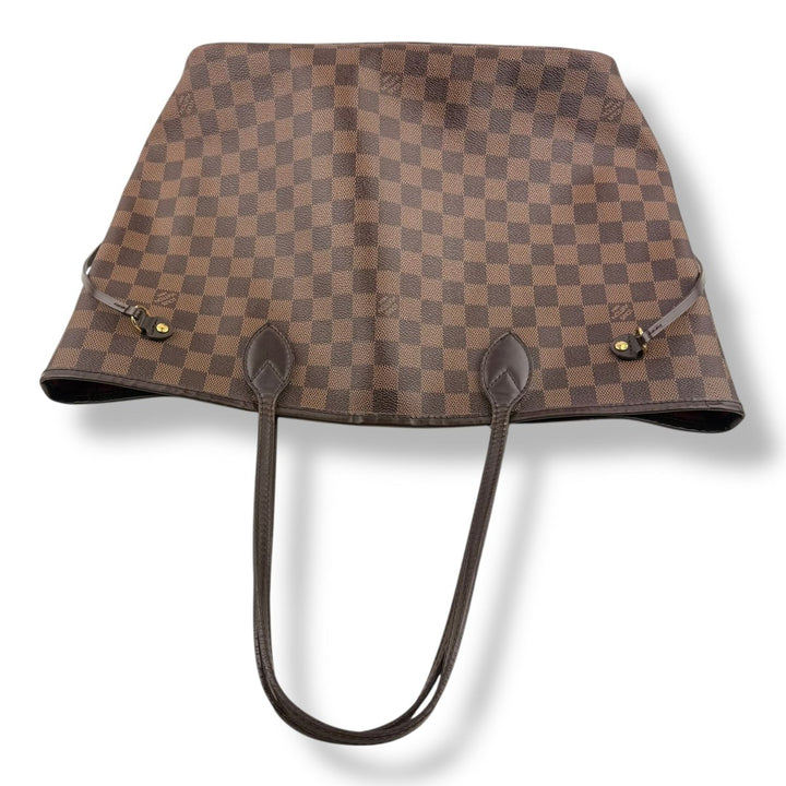 Louis Vuitton Brown Damier Neverfull MM Handbag - Lux Central