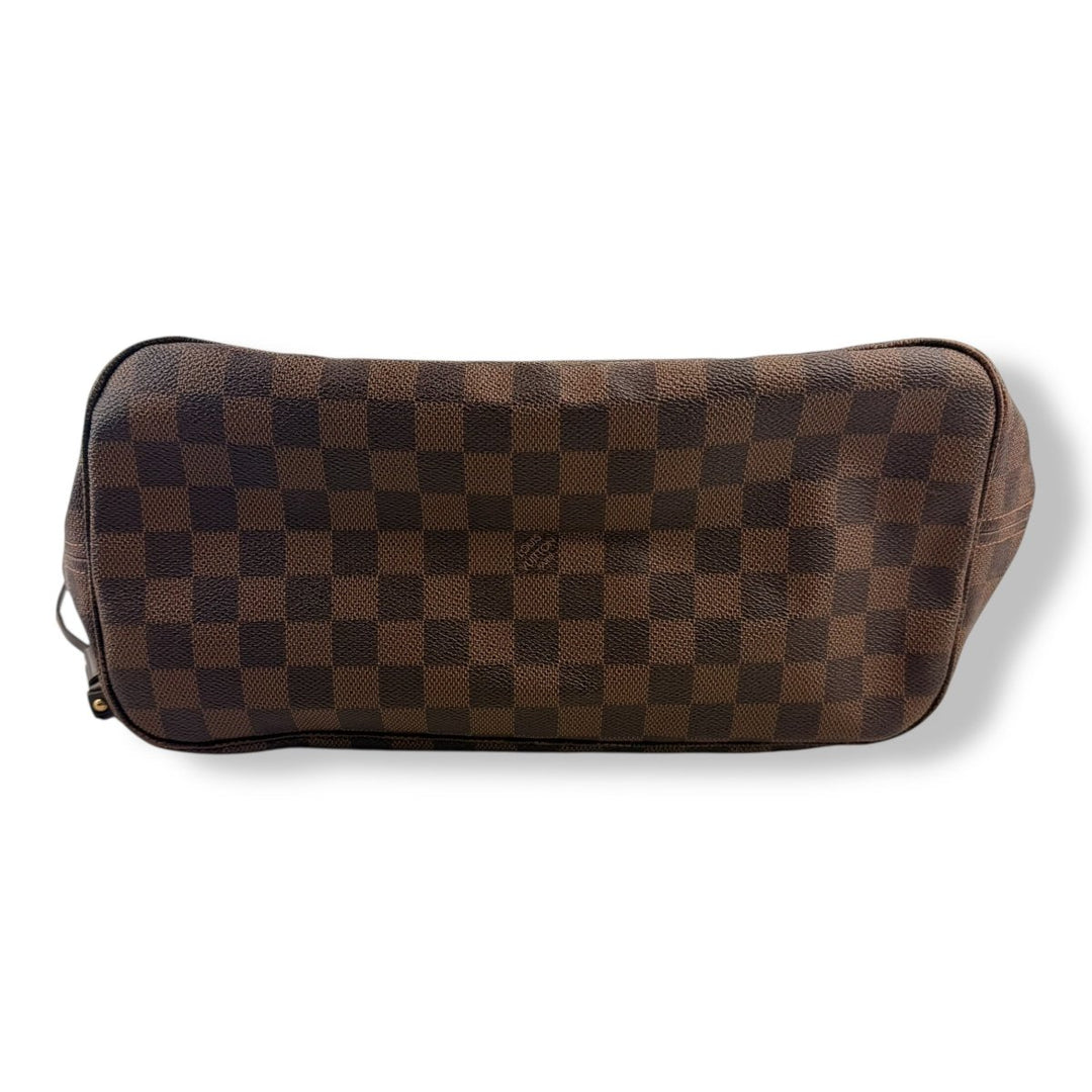 Louis Vuitton Brown Damier Neverfull MM Handbag - Lux Central