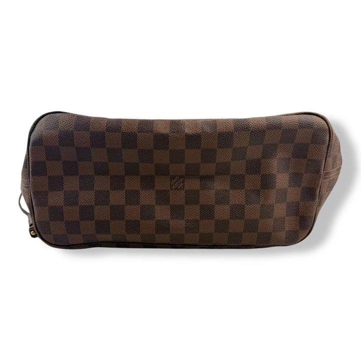Louis Vuitton Brown Damier Neverfull MM Handbag - Lux Central