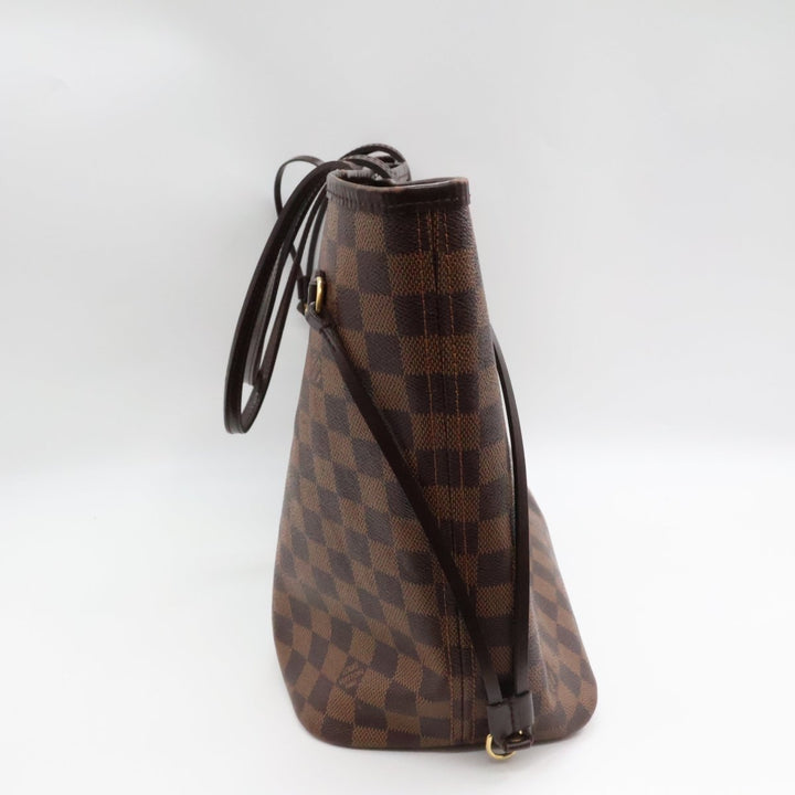Louis Vuitton Brown Damier Neverfull MM Handbag - Lux Central