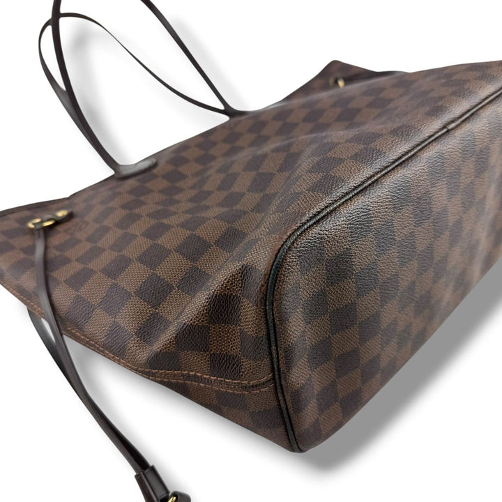 Louis Vuitton Brown Damier Neverfull MM Handbag - Lux Central