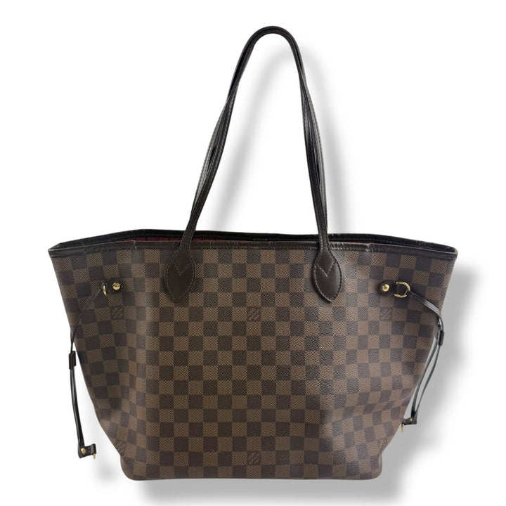 Louis Vuitton Brown Damier Neverfull MM Handbag - Lux Central