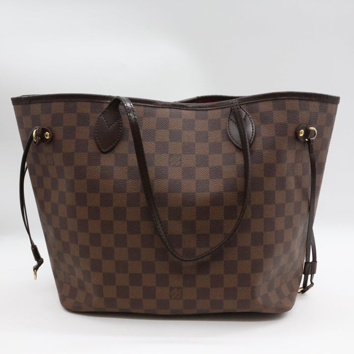 Louis Vuitton Brown Damier Neverfull MM Handbag - Lux Central