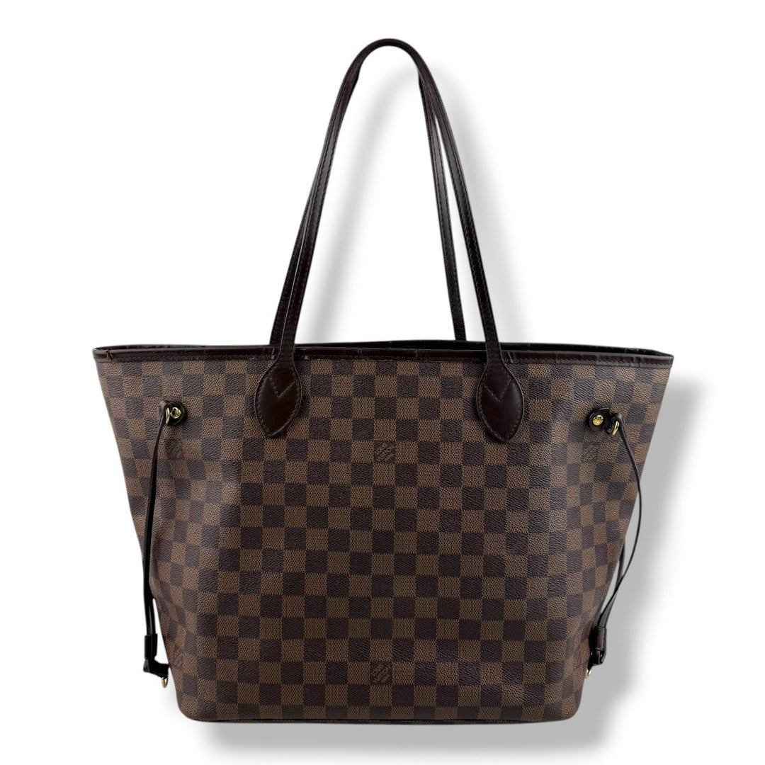 Louis Vuitton Brown Damier Neverfull MM Handbag - Lux Central