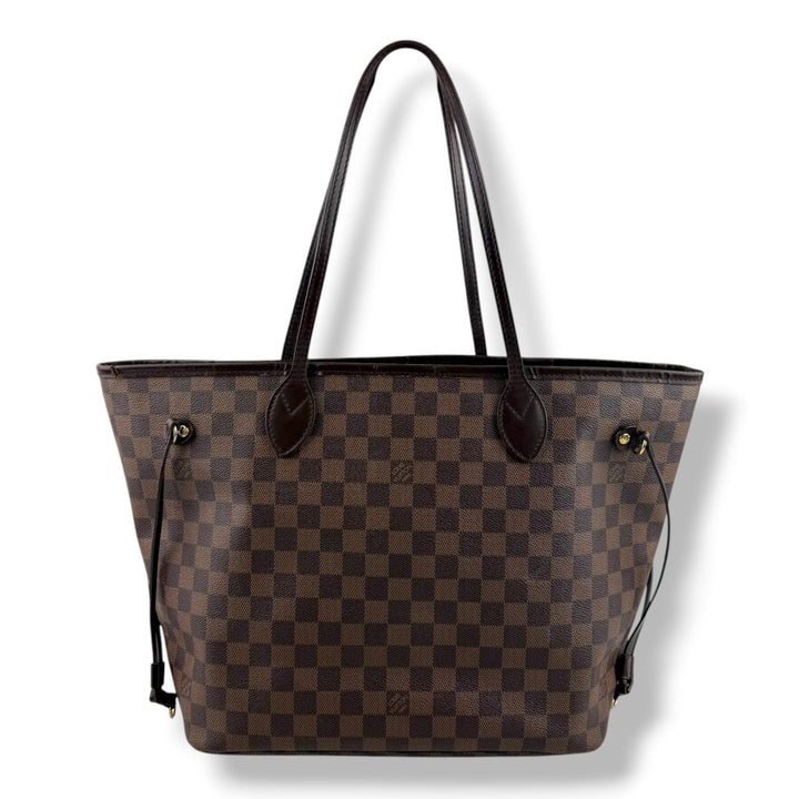 Louis Vuitton Brown Damier Neverfull MM Handbag - Lux Central