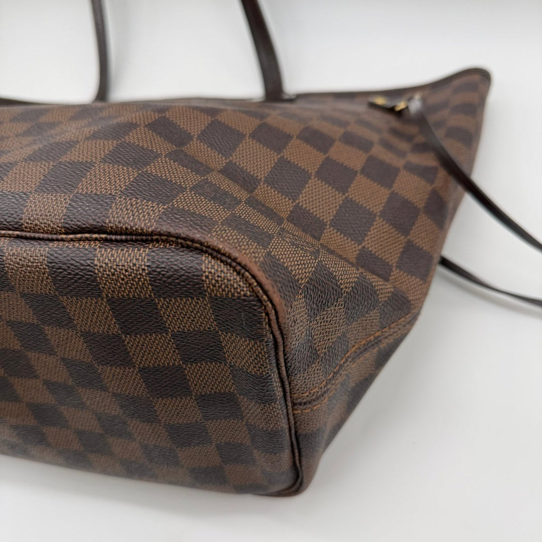 Louis Vuitton Brown Damier Neverfull MM Handbag - Lux Central