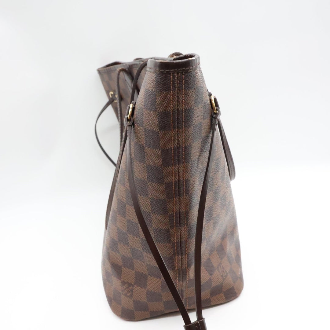 Louis Vuitton Brown Damier Neverfull MM Handbag - Lux Central
