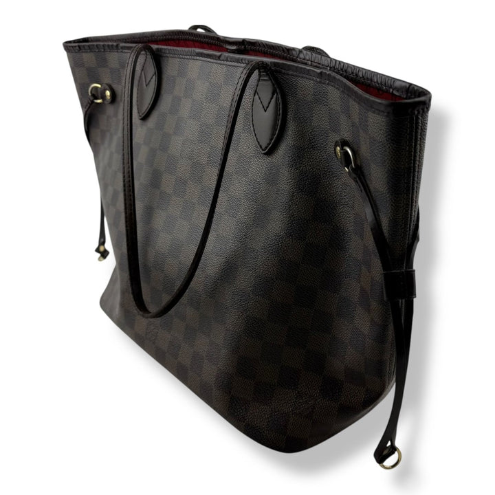 Louis Vuitton Brown Damier Neverfull MM Handbag - Lux Central
