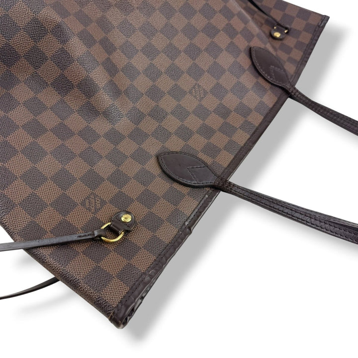 Louis Vuitton Brown Damier Neverfull MM Handbag - Lux Central