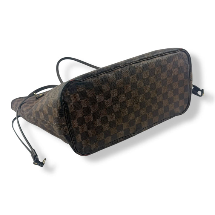 Louis Vuitton Brown Damier Neverfull MM Handbag - Lux Central